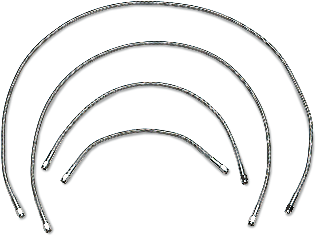 DRAG SPECIALTIES Universal Brake Line - Clear - 78" 878