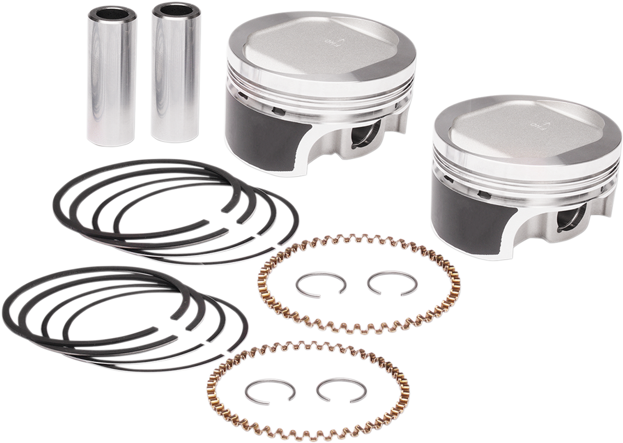 Wiseco 1200cc Reverse Dome Piston Kit for 1986-2003 Harley-Davidson XLH883 K0212PS