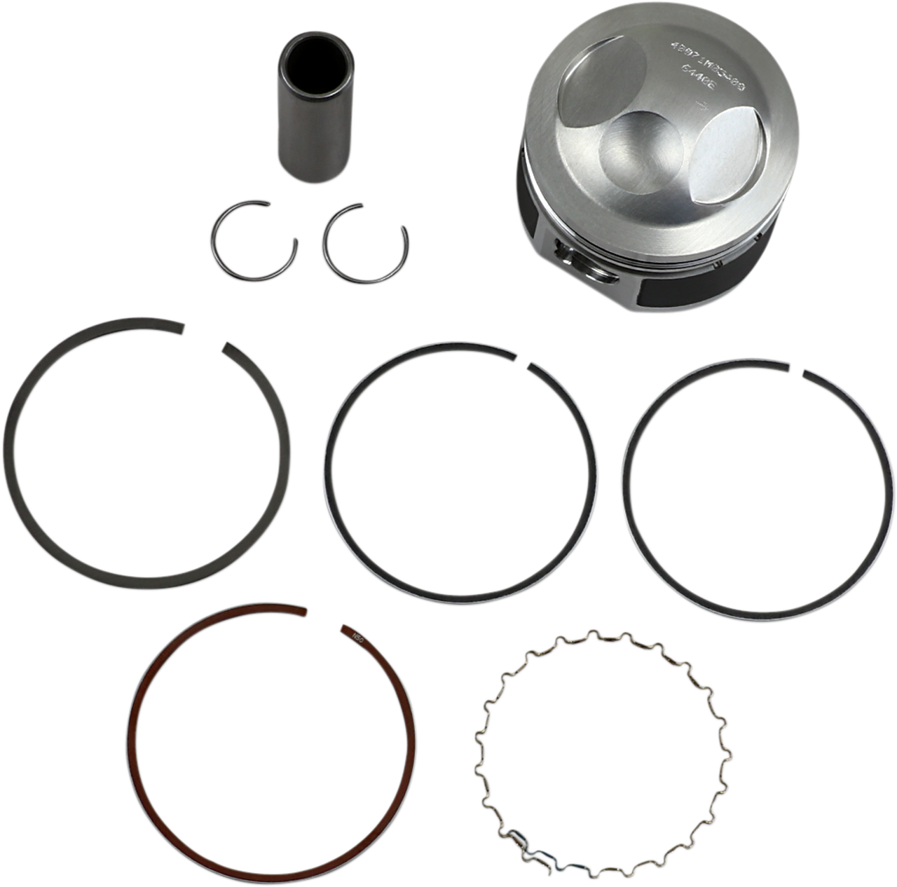 Wiseco Yamaha YFM125R Raptor 2011-2013 13:1 Piston Kit 40071M05400