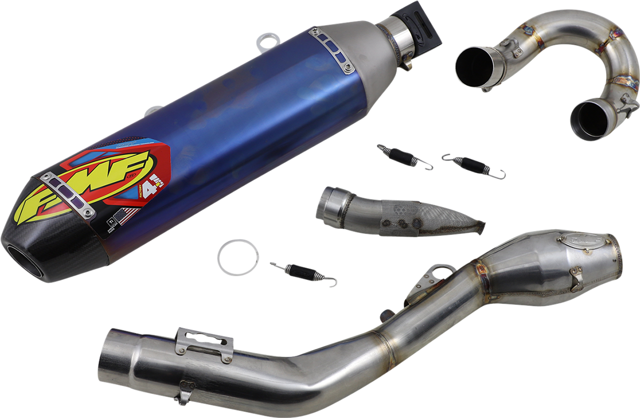 FMF 4.1 RCT Exhaust with MegaBomb - Anodized Titanium 045652