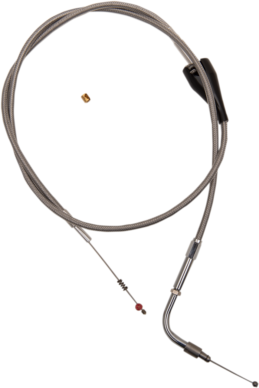 BARNETT Idle Cable - Cruise - +3" - Stainless Steel 102-30-41001-03