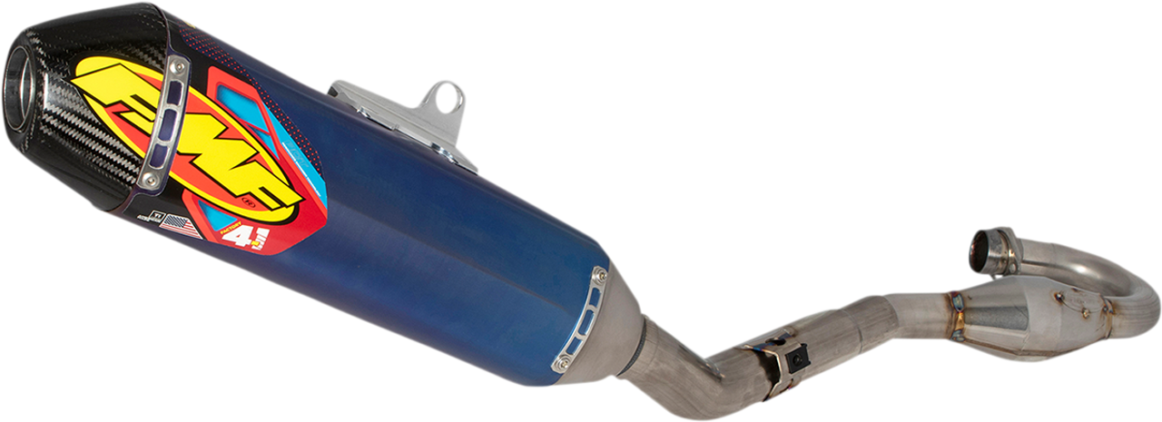 FMF 4.1 RCT Exhaust with MegaBomb - Anodized Titanium 045663