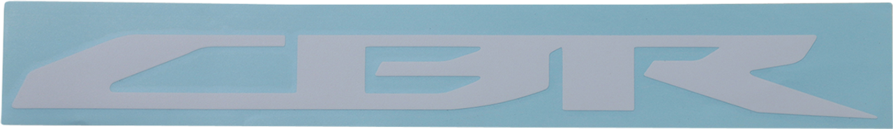 FACTORY EFFEX CBR Decal - White 17-94316