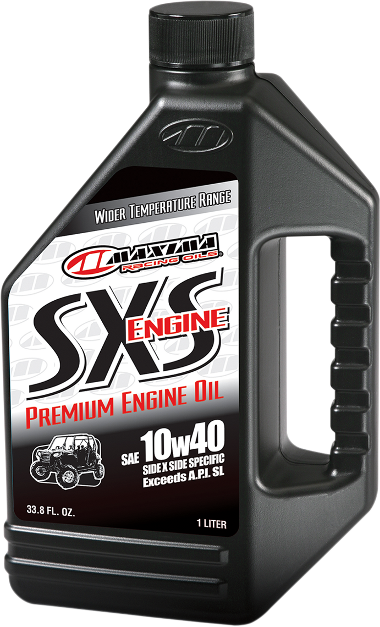 MAXIMA RACING OIL SXS UTV 4T Oil - 10W-40 - 1 U.S. gal. 30-049128