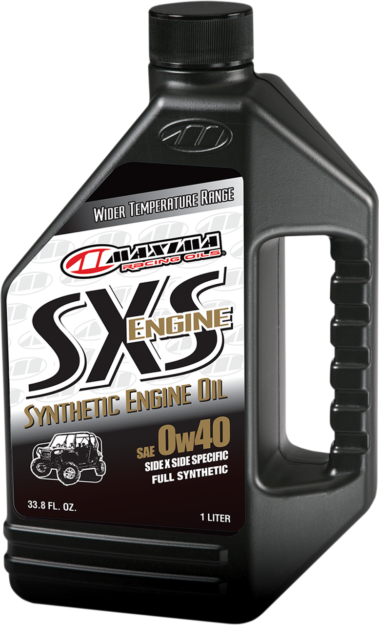 MAXIMA RACING OIL SXS UTV Synthetic 4T Oil - 0W-40 - 1 L 30-12901