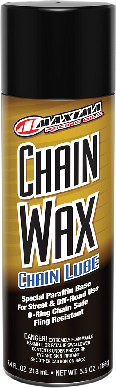 MAXIMA RACING OIL Chain Wax Lube - 5.5 oz. net wt. - Aerosol 74908-N