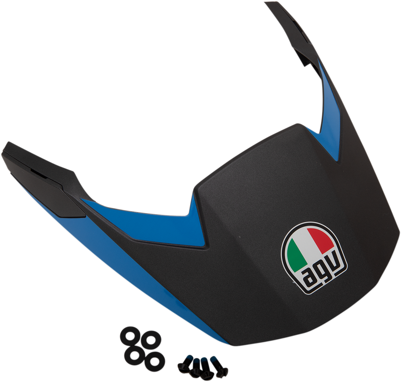 AGV AX9 Peak - Matte Black/Cyan 21KIT76337006 N