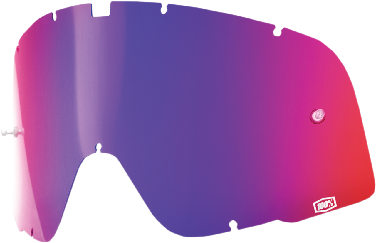 100% Barstow Lens - Red/Blue Mirror 59001-00001