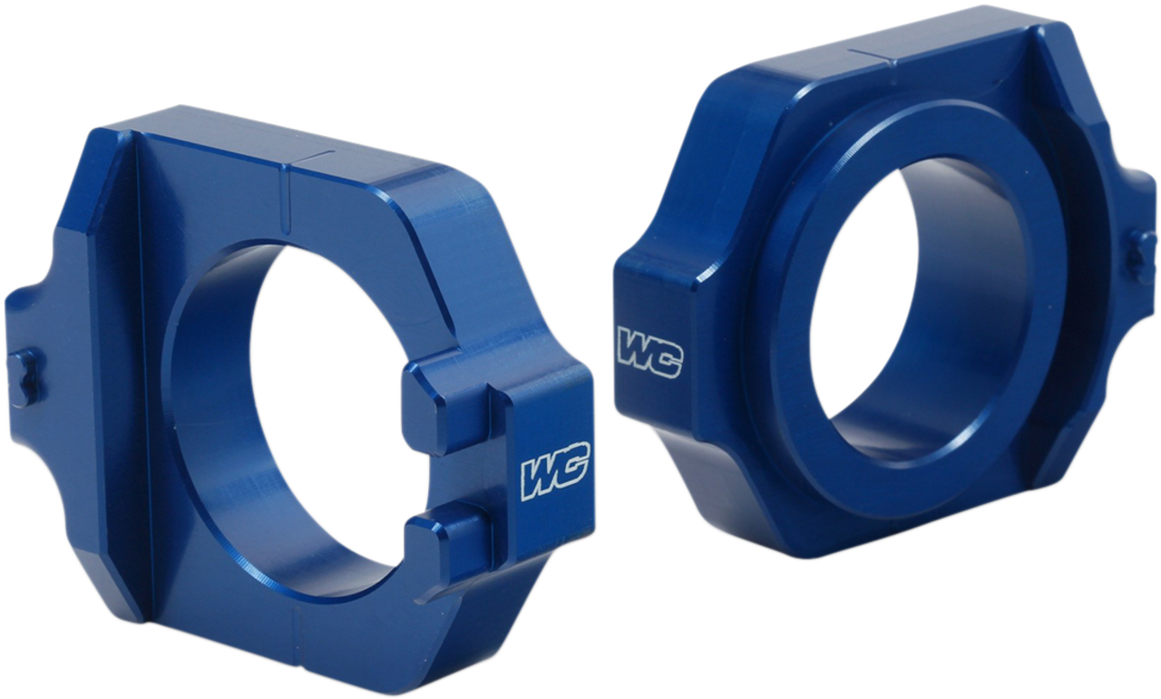 WORKS CONNECTION Elite Axle Block - Blue 17-200