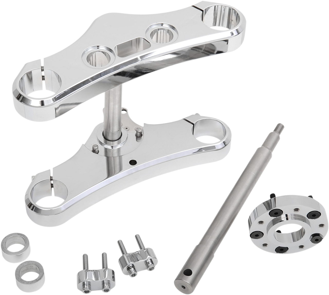 ACCUTRONIX Triple Tree - Chrome - 3‚Â° Rake TWD349-ESCK8