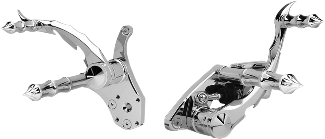 ACCUTRONIX Forward Control - Tribal - Chrome FC103-SLC