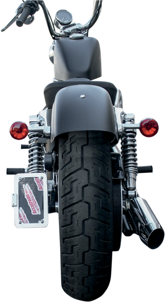 ACCUTRONIX Side Mount License Plate Assembly - Chrome LPF114HV-C