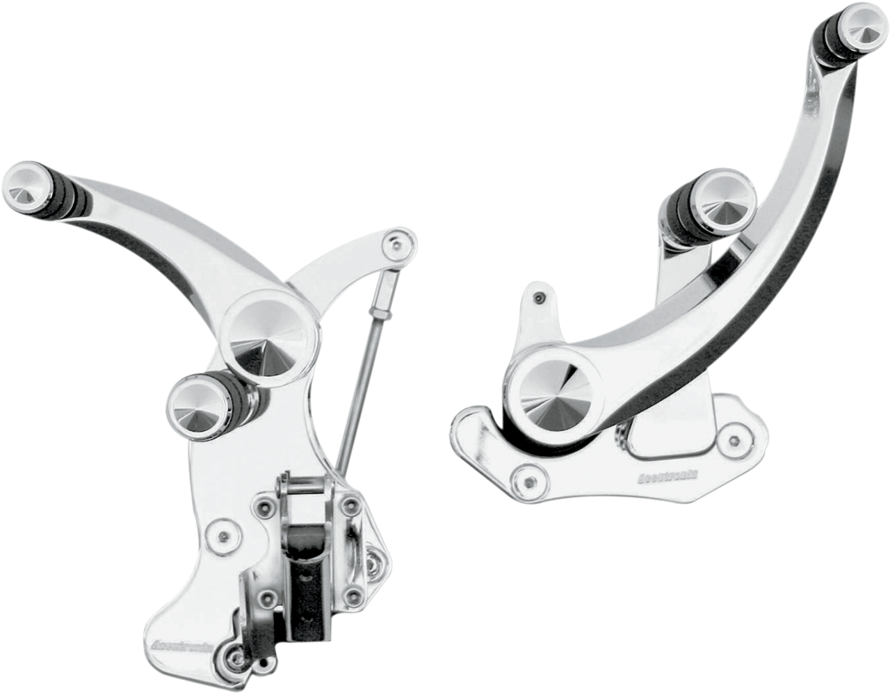 ACCUTRONIX Forward Control - Diamond - Chrome - '09-'13 FL FC305-SIC