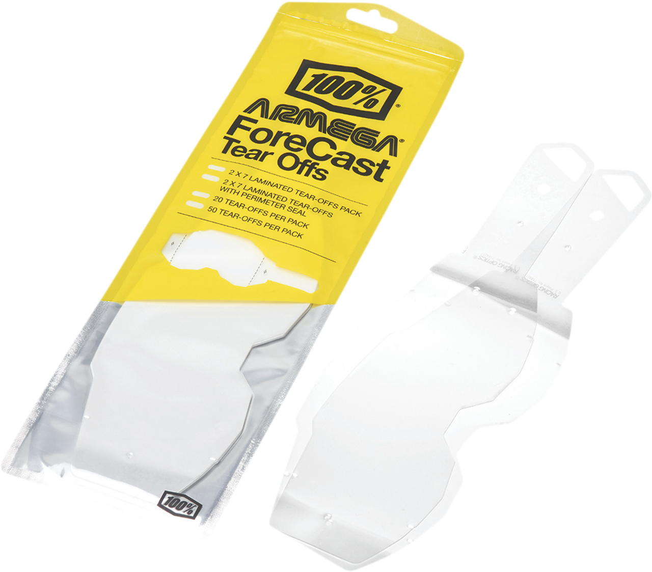 100% Armega Forecast Tear-Offs - Laminated - 7 Pack (2) 59067-00001