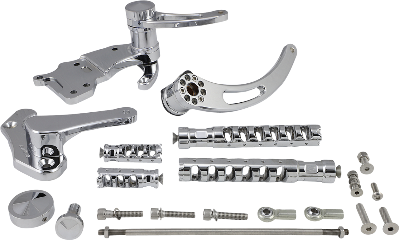 ACCUTRONIX Forward Control - Chrome - '09-'13 FLH FC305-SSAKC
