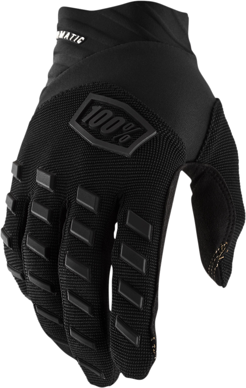 100% Airmatic Gloves - Black/Charcoal - XL 10000-00003