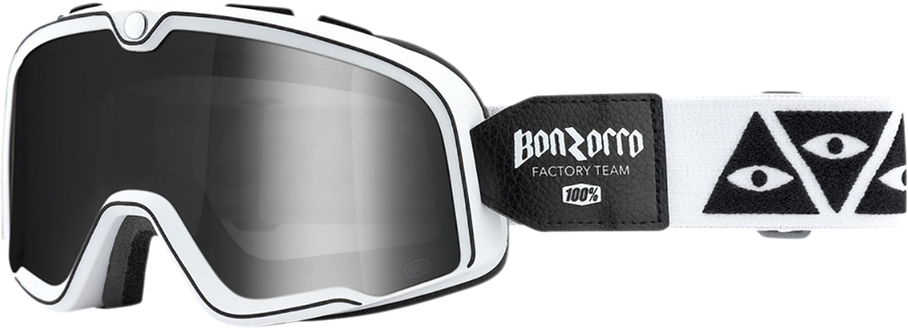 100% Barstow Goggles - Race Service - Silver Mirror 50002-252-01