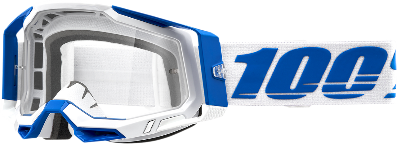 100% Racecraft 2 Goggles - Isola - Clear 50009-00005