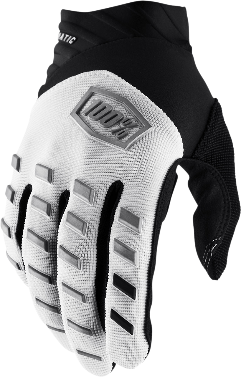 100% Airmatic Gloves - White - Small 10000-00030