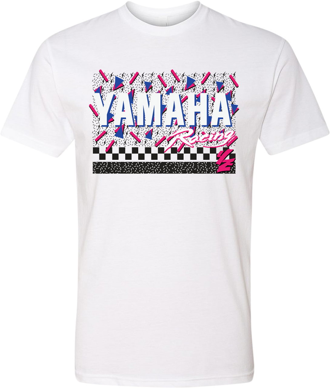 YAMAHA APPAREL Yamaha Confetti T-Shirt - White - Small NP21S-M1786-S