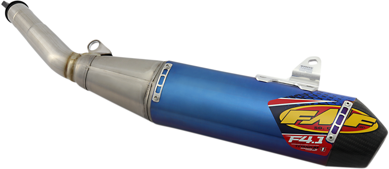 FMF Factory 4.1 RCT Muffler - Anodized Titanium 044455