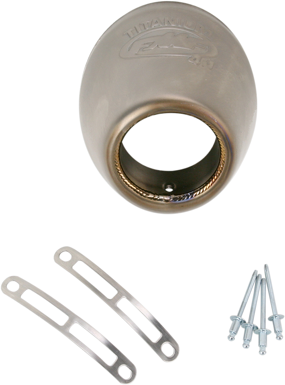 FMF End Cap - Titanium - Factory 4.1 040637