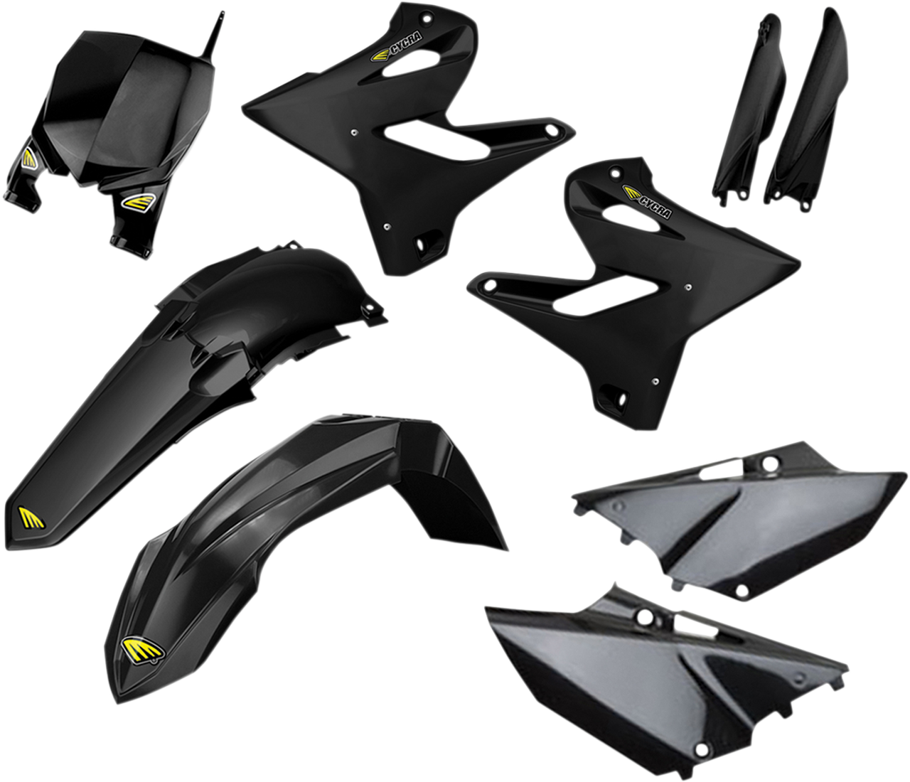 CYCRA Body Kit - Powerflow - Black - YZ 1CYC-9316-12