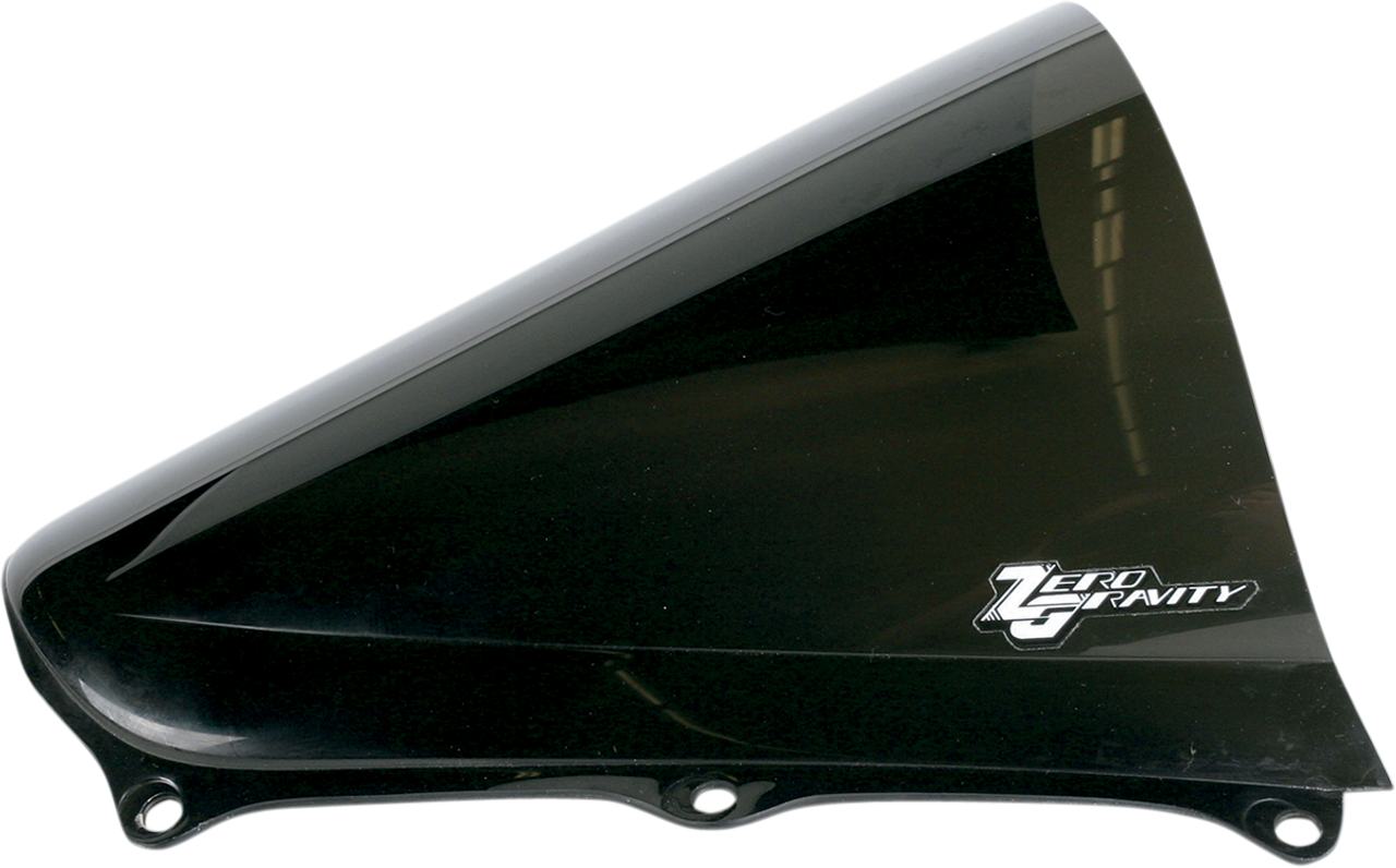 ZERO GRAVITY Double Bubble Windscreen - Dark Smoke - CBR600RR 16-406-19