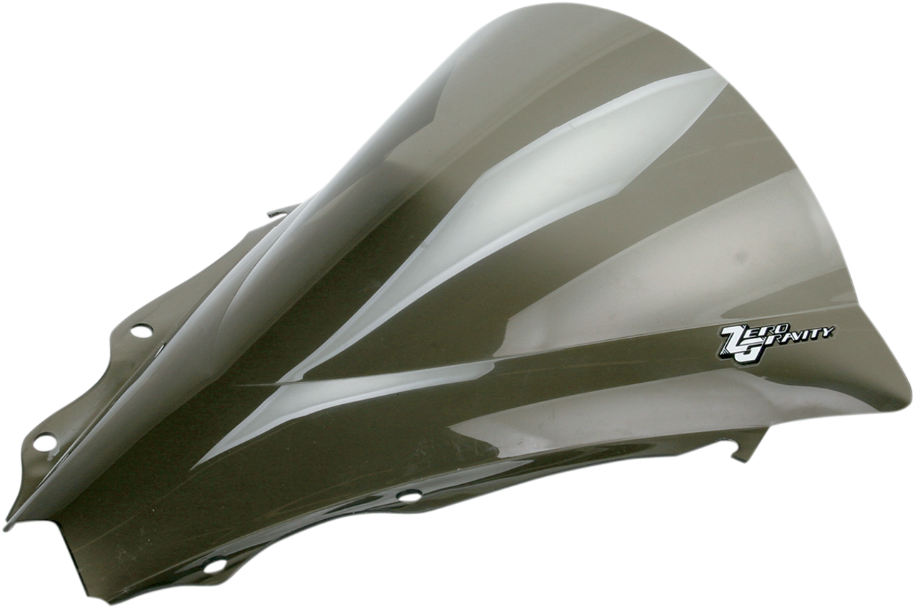 ZERO GRAVITY Double Bubble Windscreen - Smoke - YZF-R6 16-579-02
