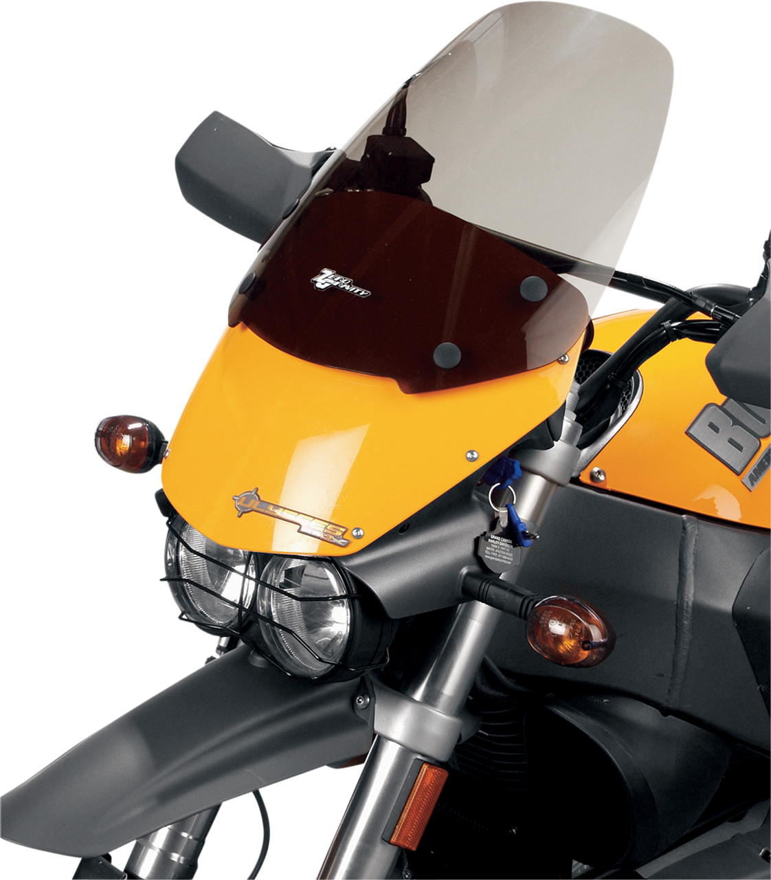 ZERO GRAVITY Sport Windscreen - Smoke - XB12X 23-858-42