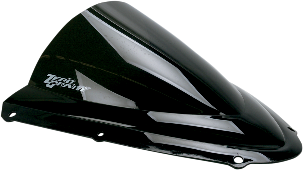 ZERO GRAVITY Double Bubble Windscreen - Dark Smoke - GSXR 6/750 16-112-19