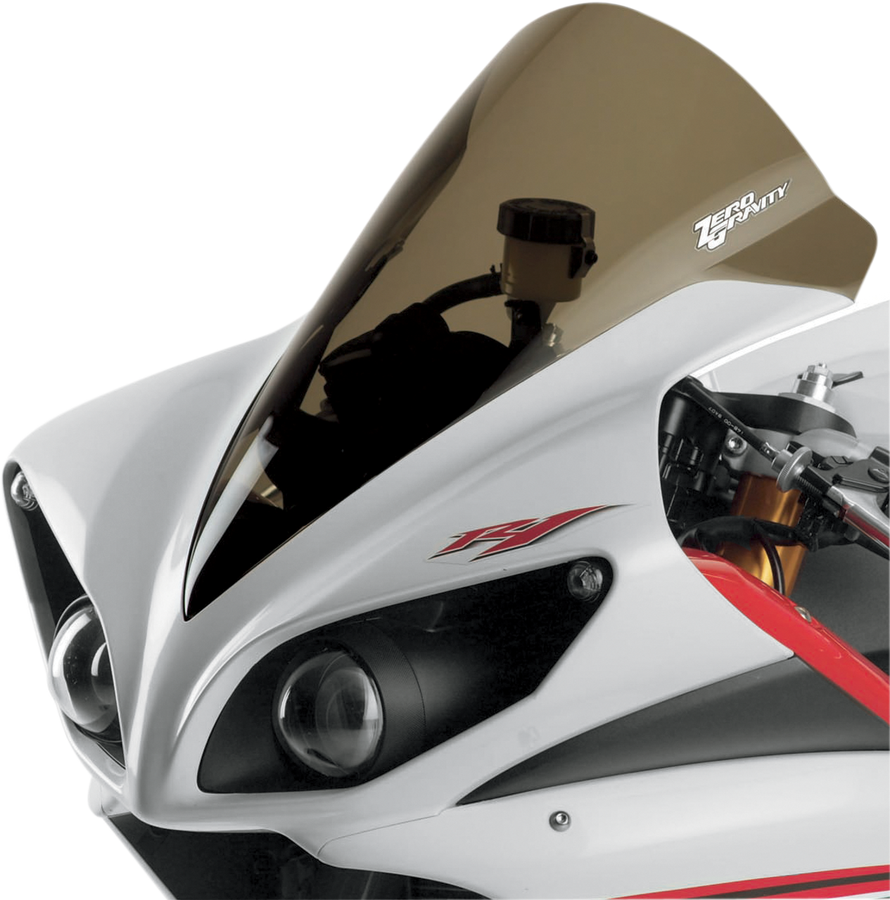 ZERO GRAVITY Corsa Windscreen - Smoke - R1 '09 24-541-02