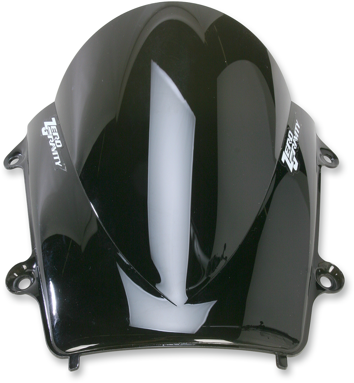 ZERO GRAVITY Double Bubble Windscreen - Dark Smoke - 600RR 16-408-19