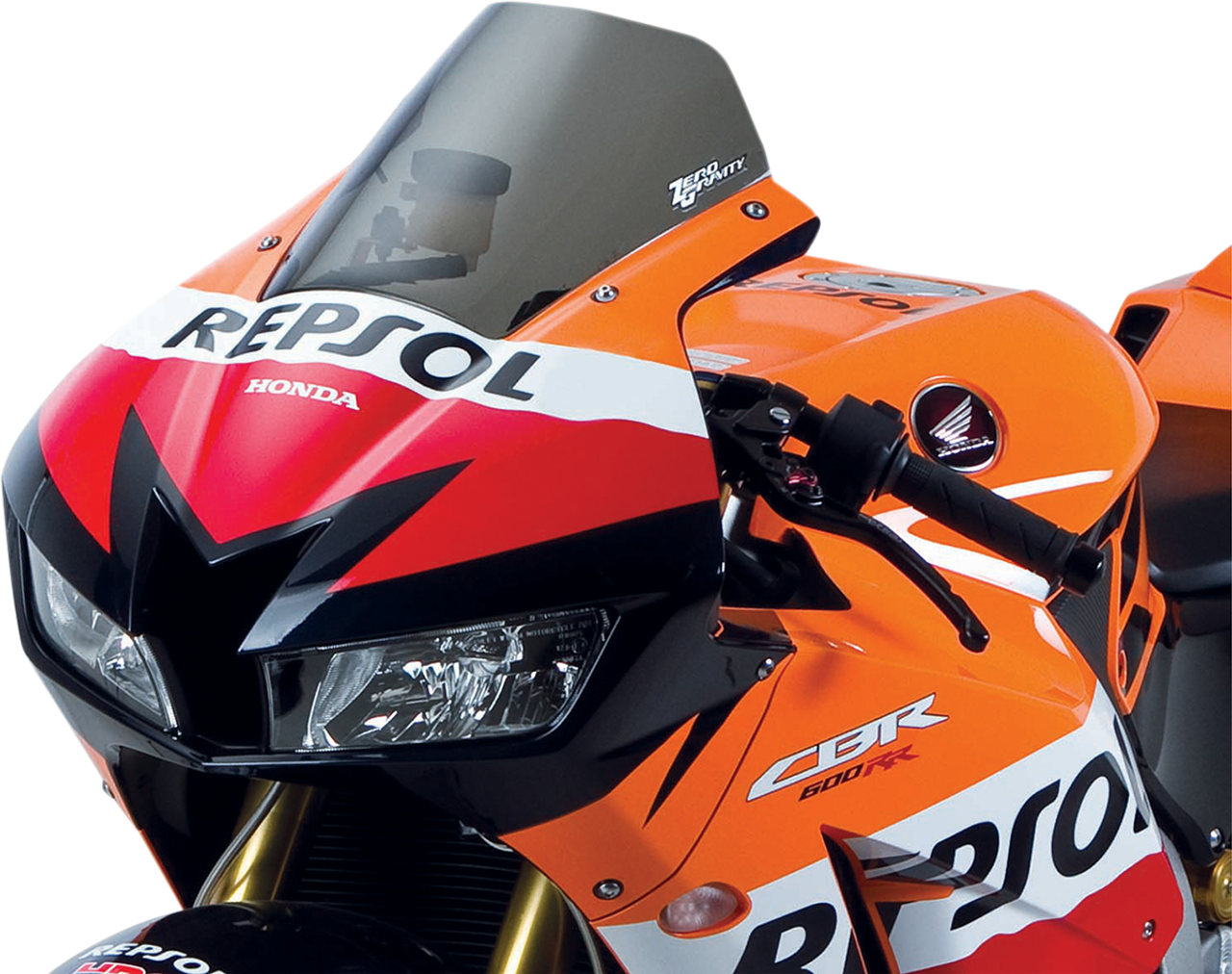 ZERO GRAVITY Marc 1 Windscreen - Smoke - CBR600RR 25-408-02
