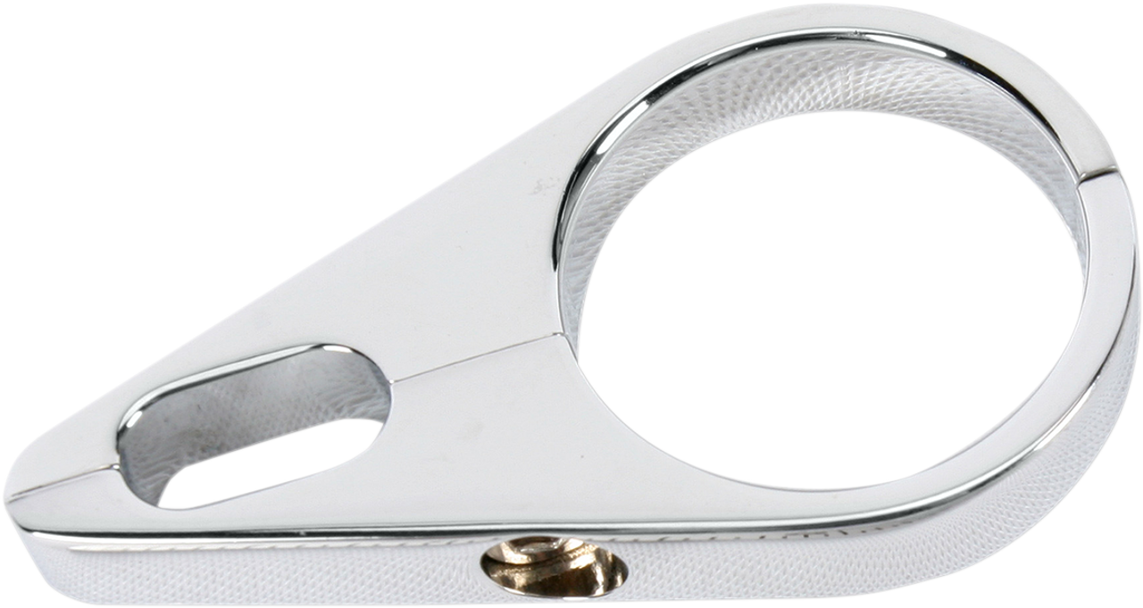 WILD 1 Cable Guide - 1-1/4" - Throttle/Idle - Chrome WO832