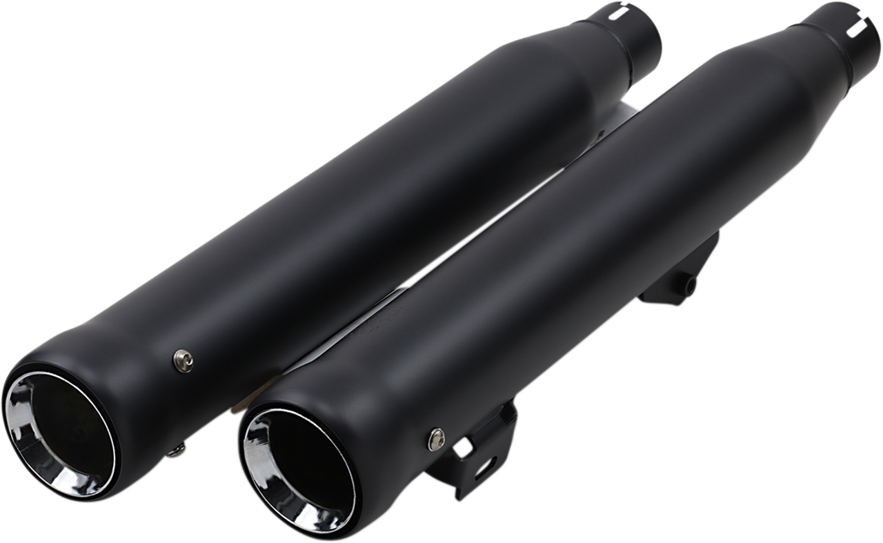 COBRA 3" Neighbor Hater Mufflers - Black 6049B