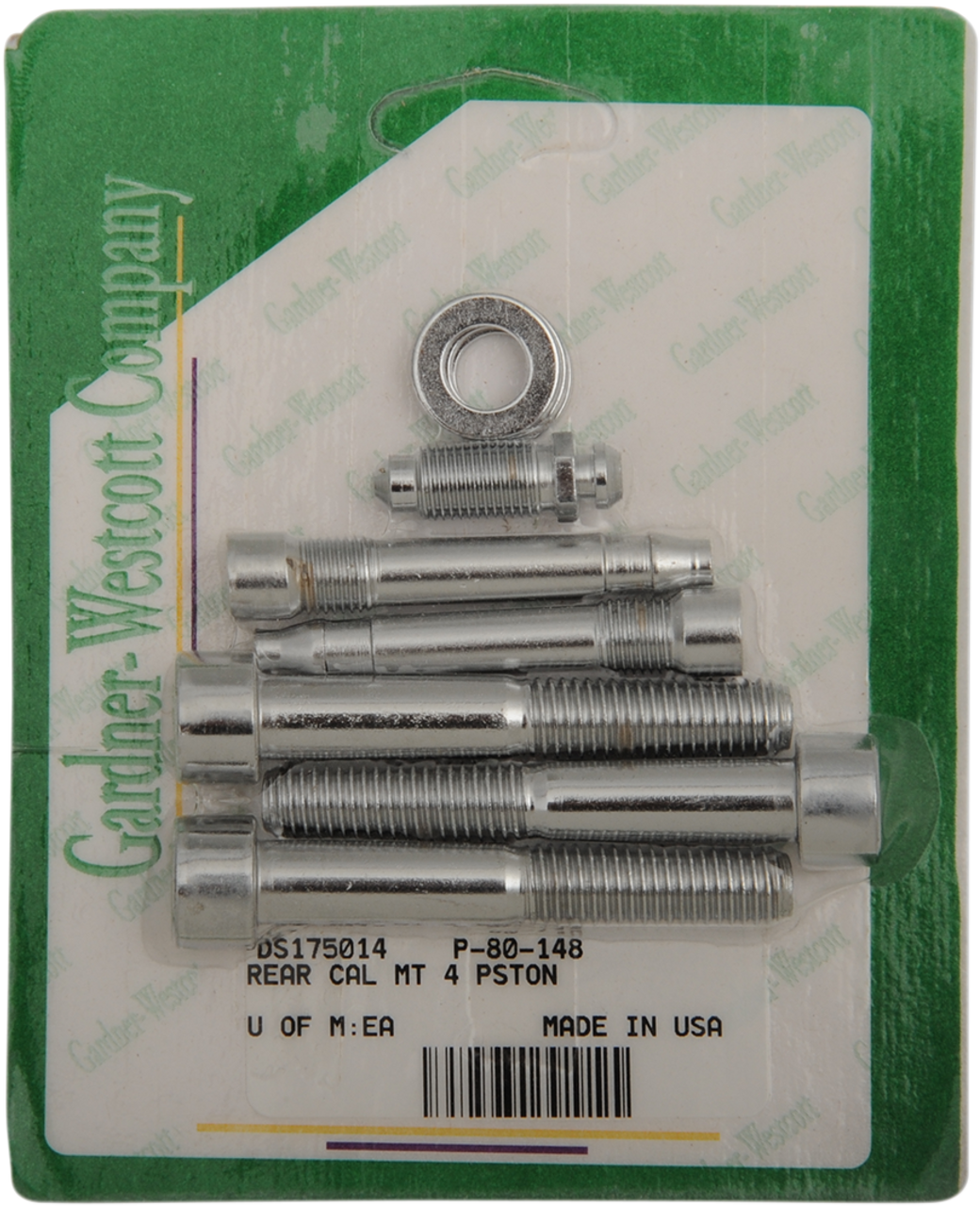 GARDNER-WESTCOTT 4 Piston Rear Caliper Mount P-80-148