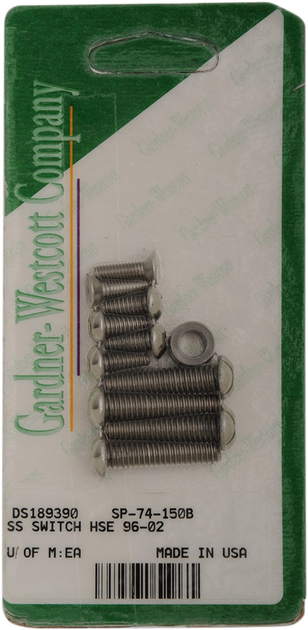 GARDNER-WESTCOTT Stainless Steel Switch House SP-74-150B