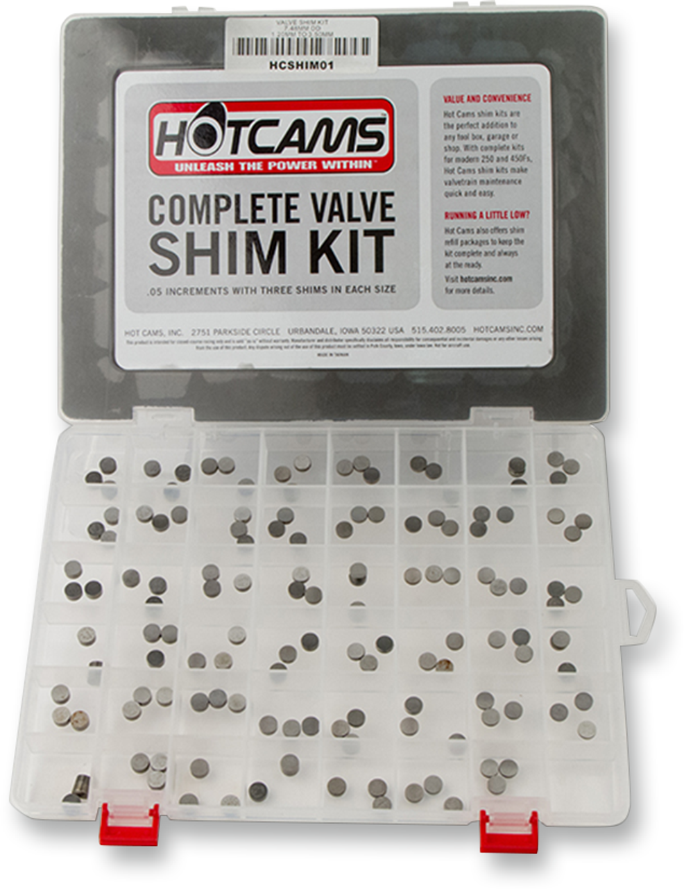 Hot Cams Valve Shim Kit 9.48mm x 3.50mm for Honda CRF450R 2002-2014 HCSHIM02
