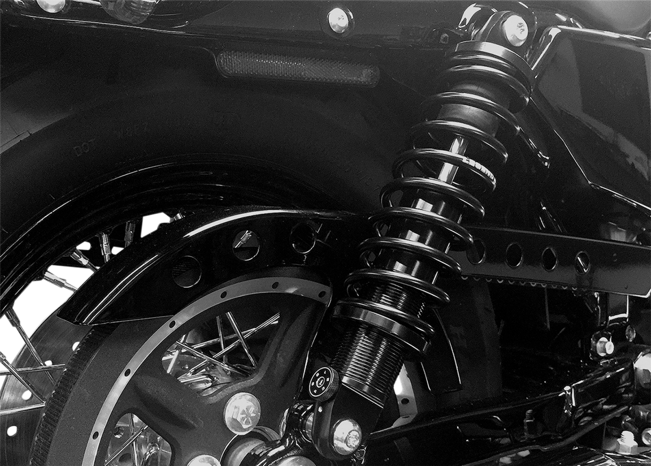 Legend Suspension 12" Heavy-Duty REVO-A Adjustable XL Coil Suspension for 2018-2021 Harley-Davidson Iron 1200 XLNS 1310-1121