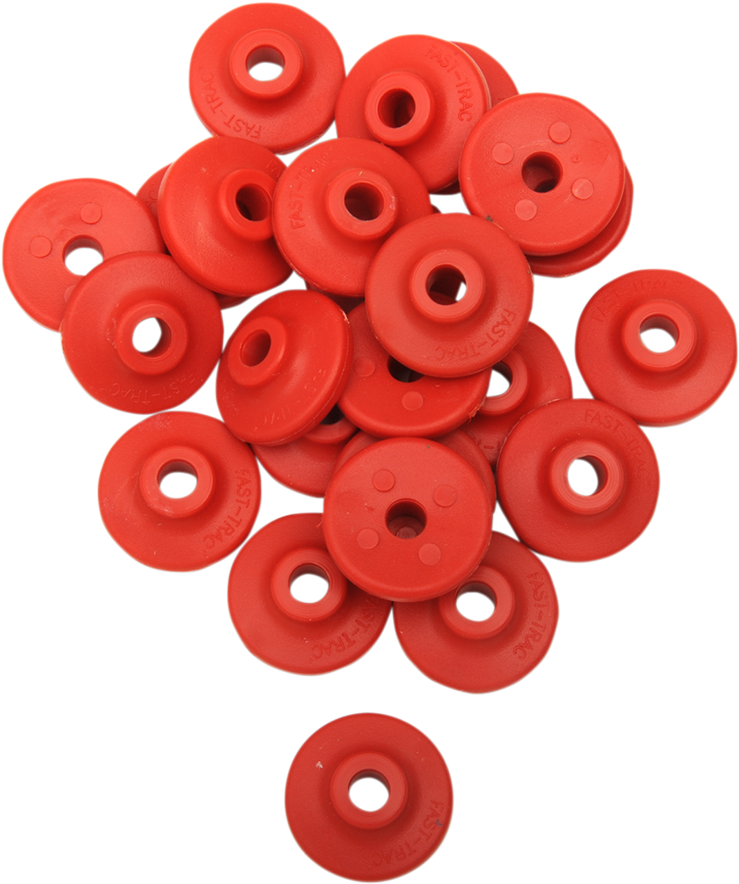 Fast-Trac Air Lite Round XL Backer Plates Red 5/16in Thread 96 Pack 605RR-96
