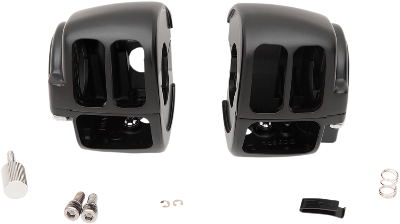 DRAG SPECIALTIES Switch Housing - Matte Black H07-0671BMB