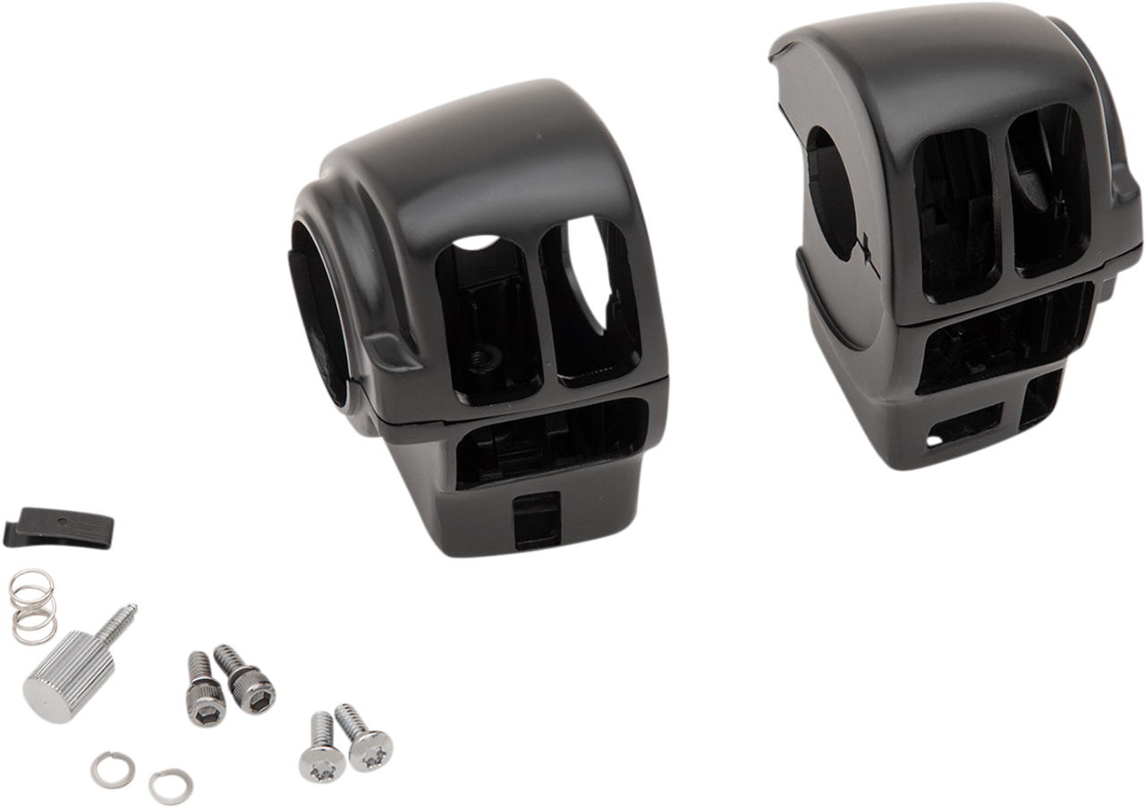 DRAG SPECIALTIES Switch Housing - Matte Black H07-0785MB