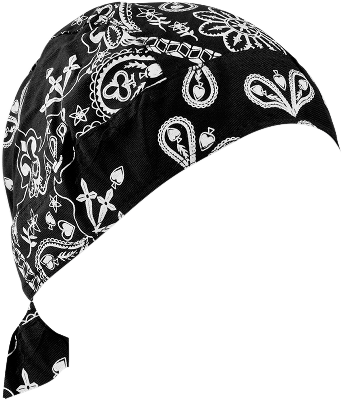 ZAN HEADGEAR Road Hog Flydanna‚® Headwrap - Black Paisley ZSG101