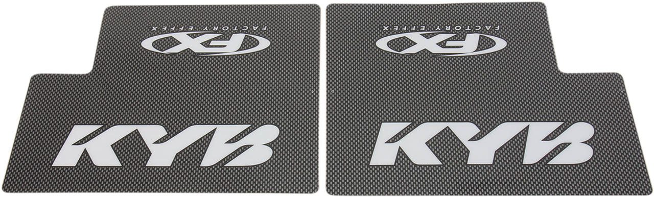 FACTORY EFFEX Carbon Fiber Fork Shield - KYB 10-38012