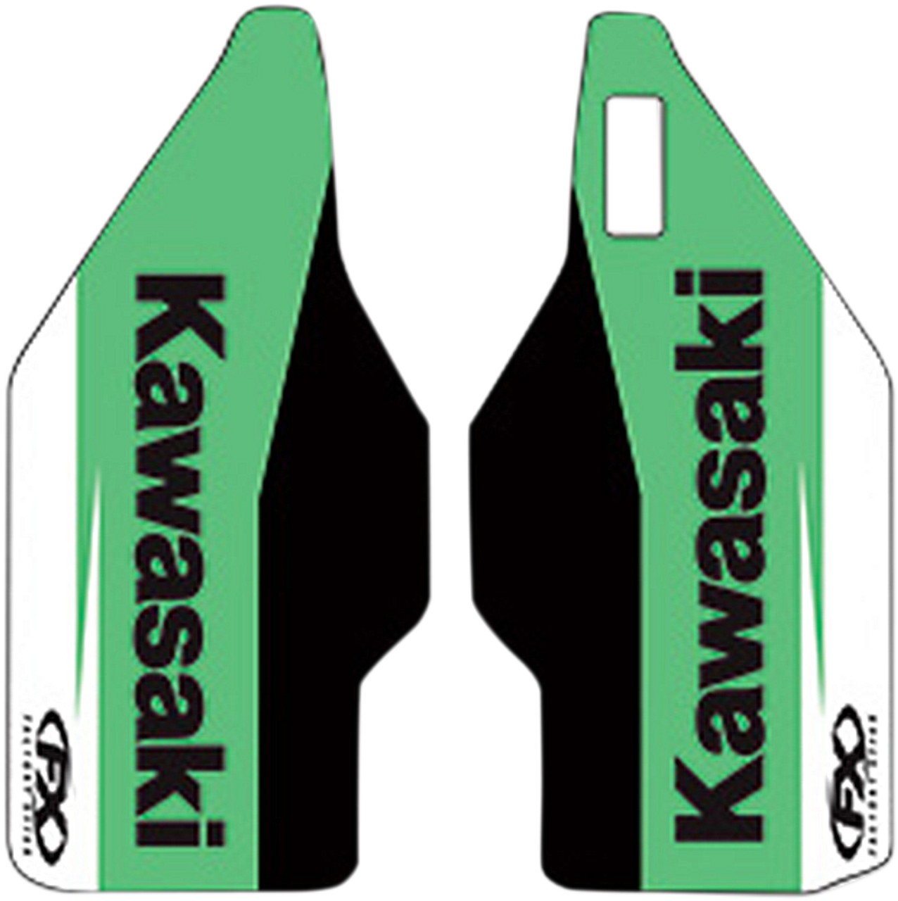 FACTORY EFFEX Fork Guard Graphic - Kawasaki KX 19-40116