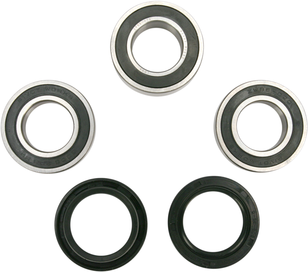 PIVOT WORKS Wheel Bearing Kit - Rear PWRWK-HQ01-001