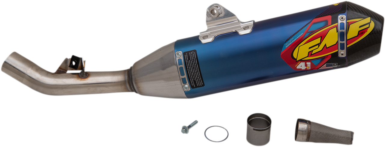 FMF Factory 4.1 RCT Muffler - Anodized Titanium 041587