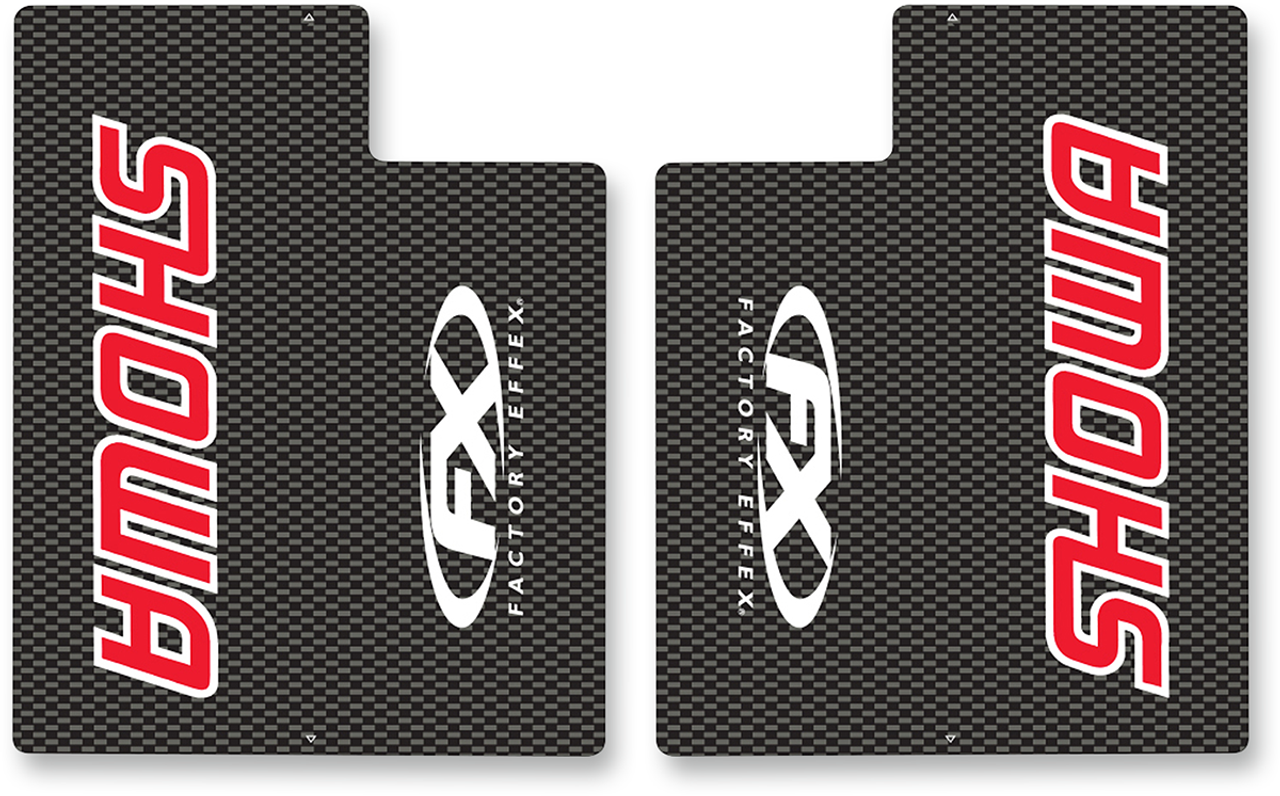 FACTORY EFFEX Carbon Fiber Fork Shield - Showa 02-7010
