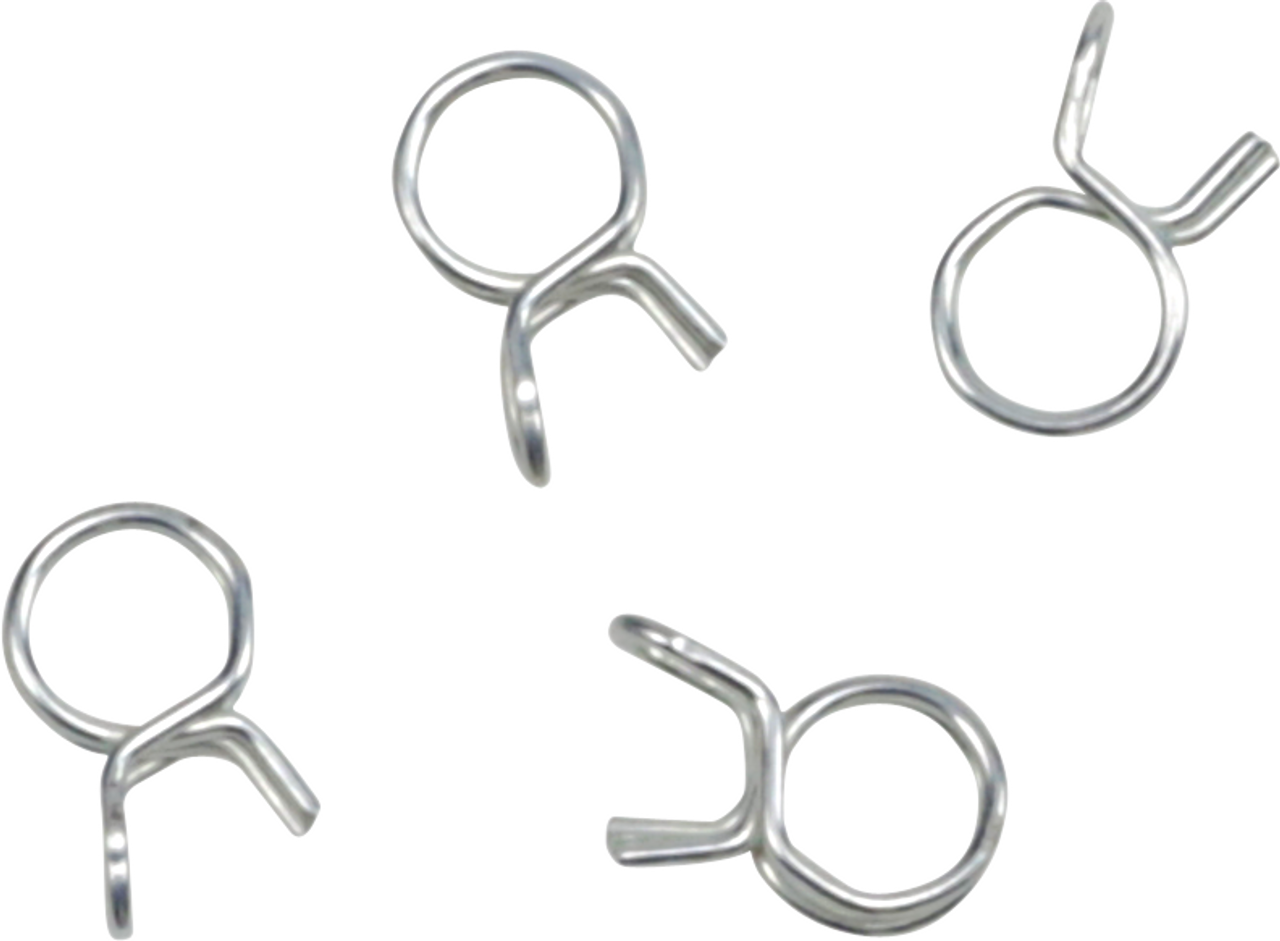 FUEL STAR Wire Clamp Refill - Silver - 4-Pack FS00065